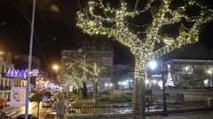Alumbrado navide�o en Vilalba el a�o pasado