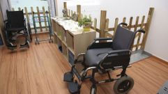 Una zona de una Casa do Maior en Coristanco 