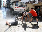 Los veh�culos de limpieza empezar�n a trabajar temprano. 