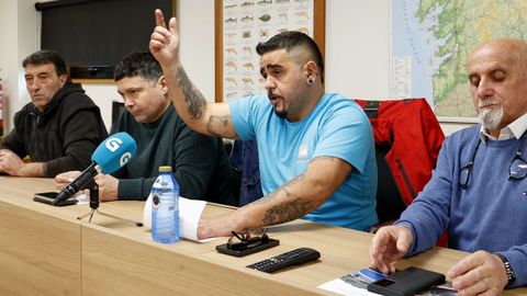 Las cofrad�as se reunieron esta ma�ana en el p�sito de Arcade.