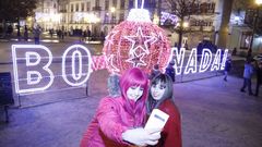 Iluminaci�n de Navidad en Lugo