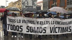 Manifestaci�n para denunciar los delitos de pederastia en el seno de la Iglesia