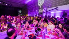 Aspecto del Recinto ferial de Pontevedra durante la gala de entrega de los Premios Feroz