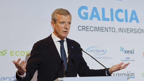 El presidente de la Xunta, Alfonso Rueda.