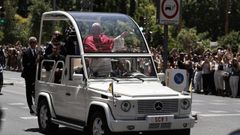 La visita del papa Le�n XIV a Madrid, en im�genes