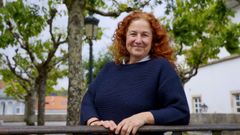 M�nica Maceiras coordin� esta semana en Betanzos unas jornadas sobre ra�ces en la trama urbana.