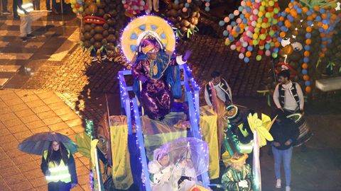 La carroza de Baltasar en Ferrol.