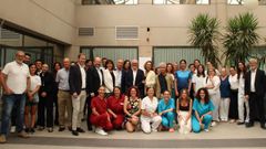 Foto del equipo del grupo sanitario Ribera, que incorpora a su red la Cl�nica Assistens de A Coru�a
