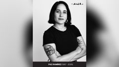 El homenaje a la cineasta Paz Ram�rez en la web de Alga Estudio, de la que era directora ejecutiva