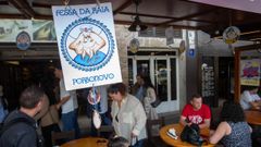 As� fue el arranque de Portonovo Gastron�mico. Festa da Raia en Sanxenxo