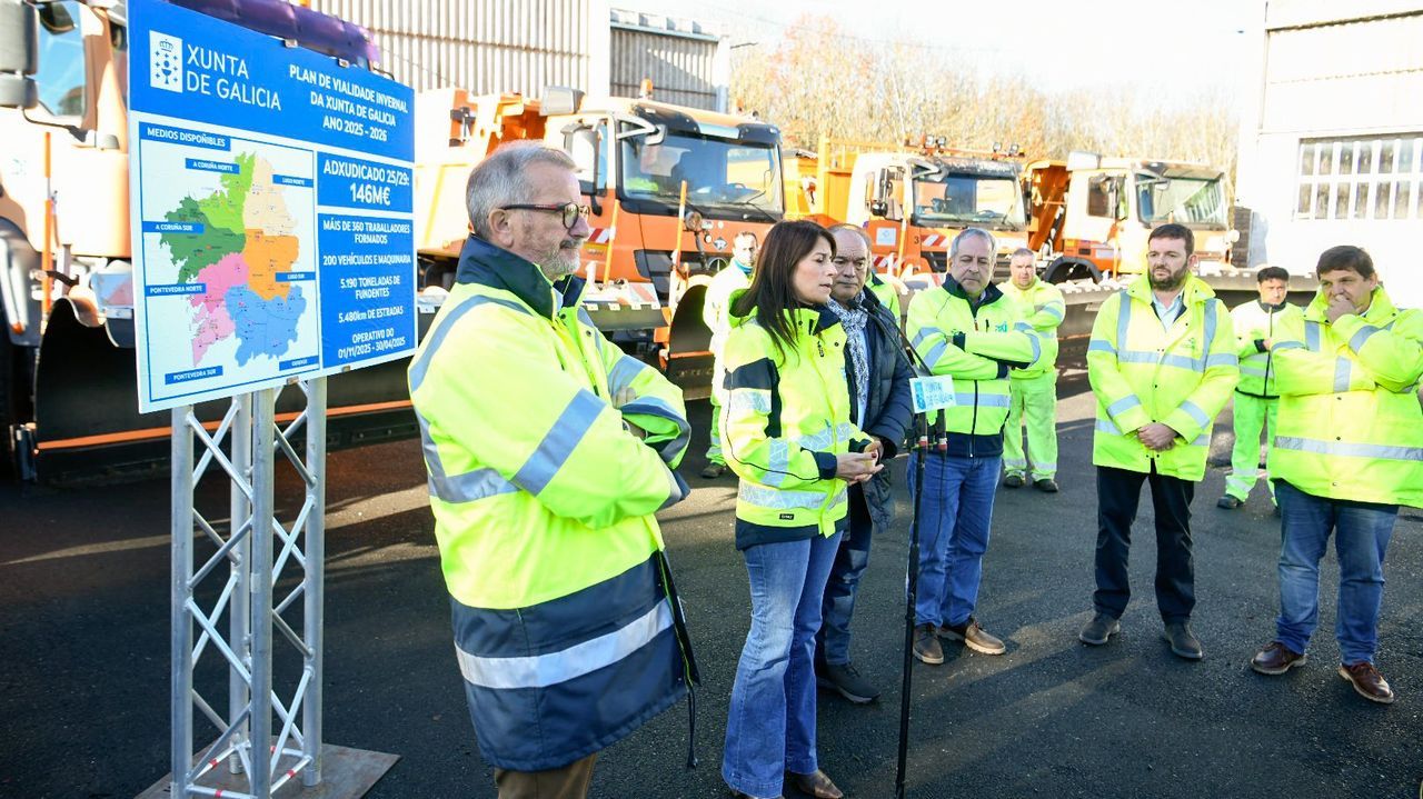 Activado el Plan Invernal vial de la Xunta en la provincia