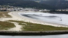 La playa de Covas, en una imagen de archivo
