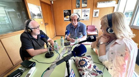 D�az del Valle, Came�n y Charo Mato, en Radio Voz