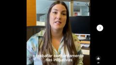 Miriam Bermdez, en el vdeo difundido en redes sociales, defiende el trabajo que estn desarrollando las tres concejalas del BNG