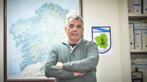 Francisco Couselo, presidente de los cazadores pontevedreses