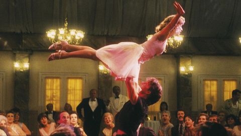 El baile�de los protagonistas es la escena m�s famosa de �Dirty Dancing�