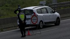 El estafador fue apresado durante un control