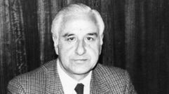 Carlos Ferreiro, en 1987, cuando a�n estaba en activo como jefe provincial de Tr�fico