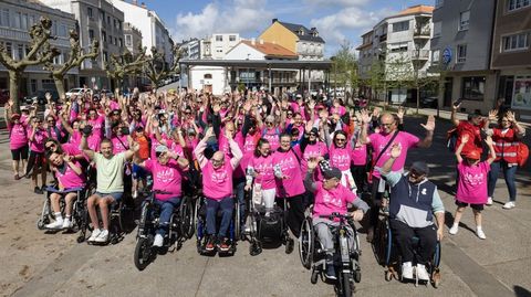 Una de las m�ltiples actividades de �ntegro, en este caso una andaina solidaria 