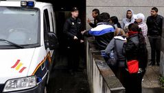 Los detenidos han comenzado a declarar esta ma�ana en los juzgados de Ferrol
