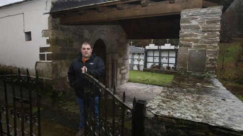 Aitor Besteiro organizador de la fiesta de Cotapezas de Portomar�n