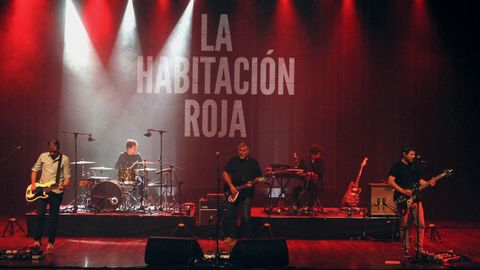 Concierto de La Habitacin Roja el pasado verano en Vilagarca.