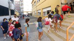 Imagen de archivo del inicio del curso escolar en O Grupo