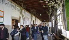 <span lang= gl >O IES Rosal�a de Castro inaugurou a mostra �Celebrando a Manuel Mar�a� e organizou unha lectura da obra</span><span lang= gl > </span>
