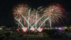 El viernes, adem�s, los ceenses pudieron disfrutar de la sesi�n de fuegos artificiales de la Xunqueira,�que tuvieron que aplazarse la semana pasada debido al viento