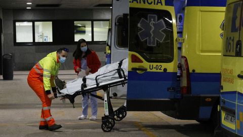 Urgencias del Hospital �lvaro Cunqueiro, hace dos semanas