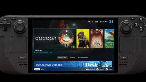 Imagen de la Steam Deck de Valve