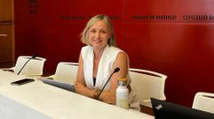 Marta Abal es concejala del PSOE en Santiago