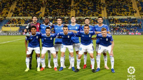 Alineacin del Real Oviedo ante la UD Las Palmas