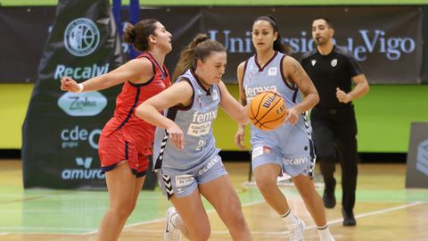 Sara Vidal fue una de las diez célticas que anotaron ante el Lima Horta.