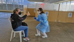 Desde este jueves el punto de test de ant�genos con cita del recinto ferial de Pontevedra funcionar� solo en horario de tarde