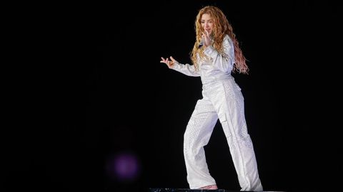 Shakira en uno de sus ltimos conciertos. 