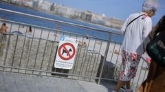 En las playas de A Corua la normativa impide el acceso a perros entre el 1 de junio y el 30 de septiembre
