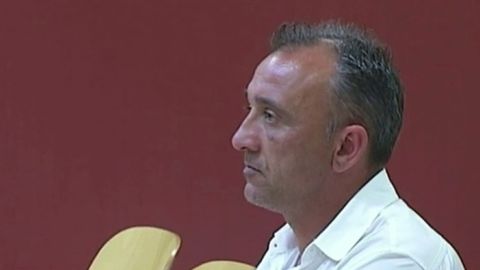 Juanele, durante un juicio