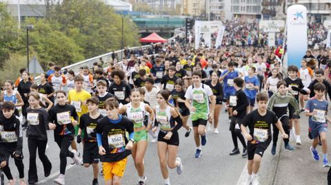En la San Marti�o corren atletas de todas las edades.