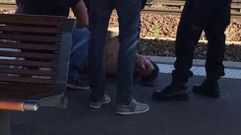 Momento de la detenci�n del presunto terrorista