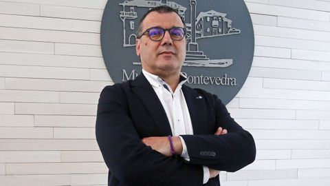 Jos Manuel Rey dirige el Museo de Pontevedra desde abril del 2019