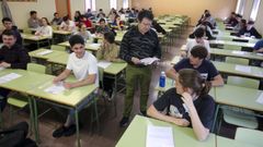 Imagen de las pruebas tomada en la Polit�cnica de Esteiro el pasado d�a 12, cuando comenzaron las pruebas