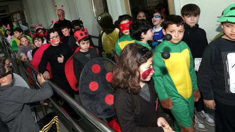 Fiestas de carnavales en los colegios de Barbanza