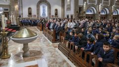 Eucarist�a en la iglesia de F�tima, con motivo del centenario del colegio Santo �ngel