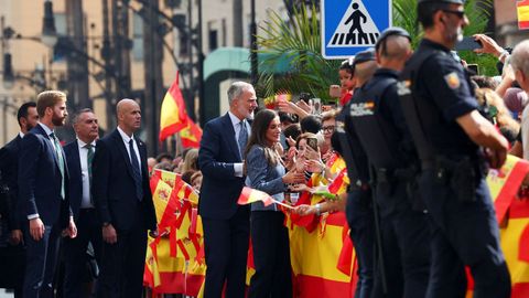 Los reyes Felipe VI y Letizia visitan Ceuta
