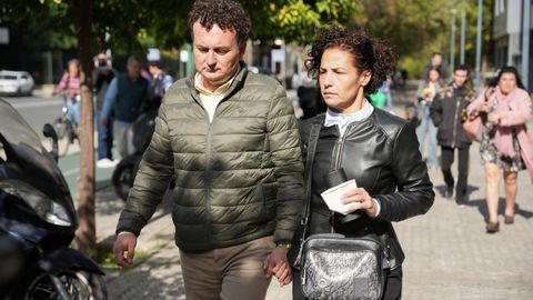 Los padres de Sandra Pea en su declaracin ante la Fiscala