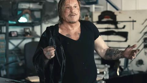 El actor Mickey Rourke