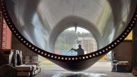Instalaciones de Windar Renovables en Avilés