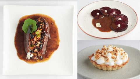 Platos veganos de la nueva carta del restaurante Casa Chema