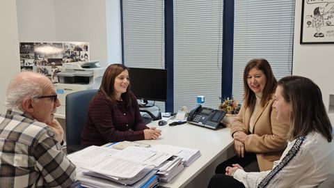 Reuni�n de representantes del PSOE con la Asociaci�n Down.